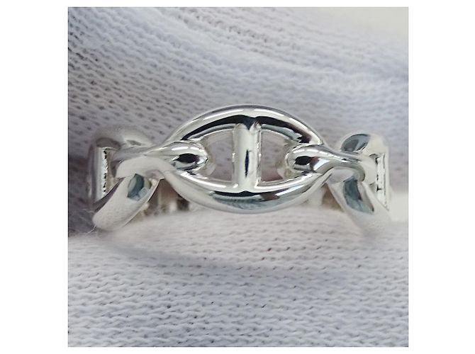Ring Hermès Anello Chaine d'Ancre in Argento 925 Hermes - vista 14