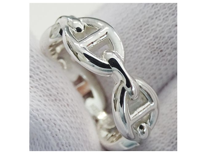Ring Hermès Anello Chaine d'Ancre in Argento 925 Hermes - vista 15