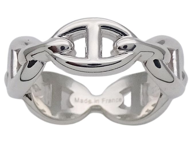Ring Hermès Anello Chaine d'Ancre in Argento 925 Hermes - vista 2