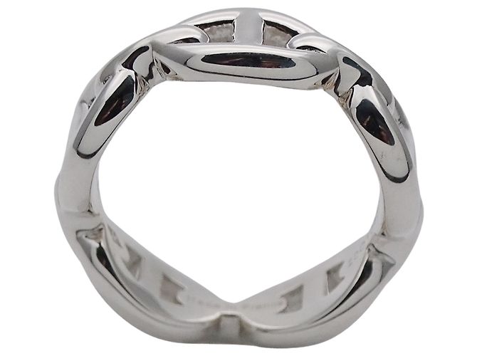 Ring Hermès Anello Chaine d'Ancre in Argento 925 Hermes - vista 3