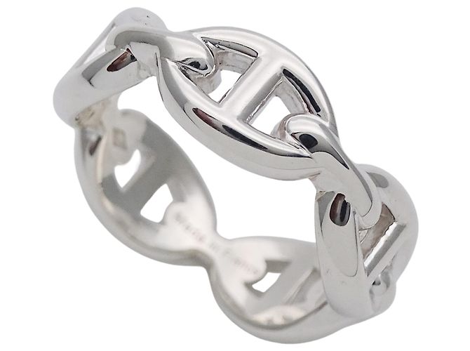 Ring Hermès Anello Chaine d'Ancre in Argento 925 Hermes - vista 4