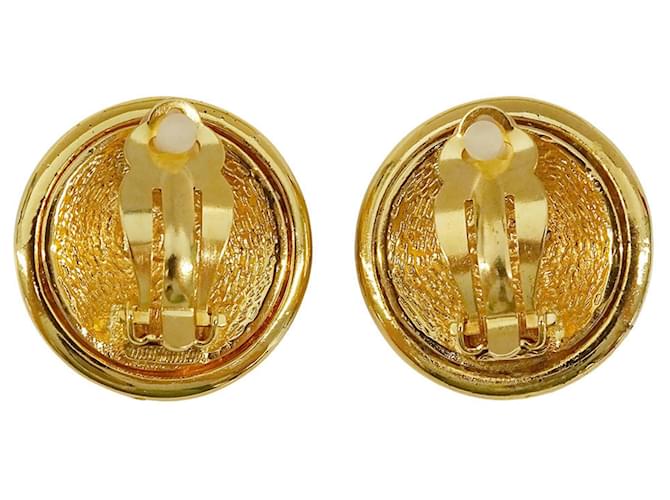 Orecchini a clip dorati Chanel D'oro - vista 2