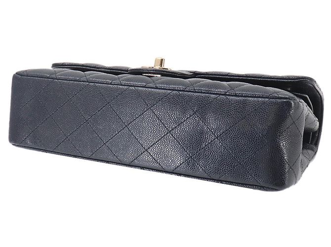Timeless Borsa a Spalla Chanel Matelasse 25 Chain Blu navy - Ansicht 5
