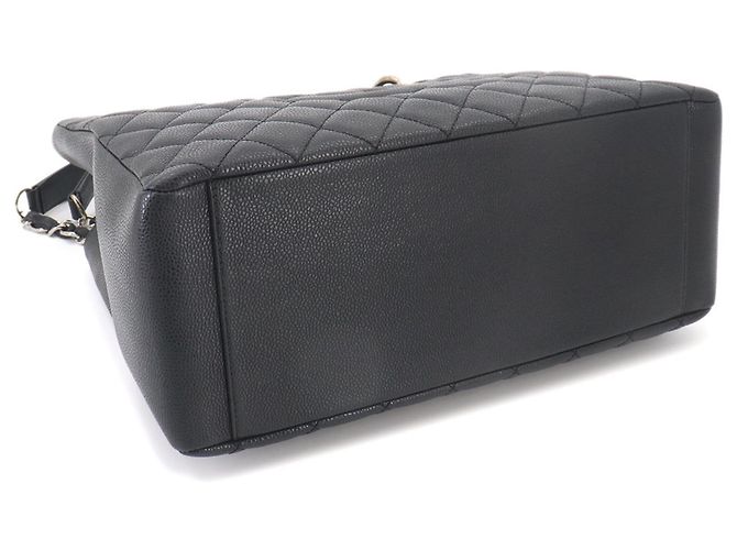 Borsa Tote Chanel Matelasse Grand Chain Nero - vista 5