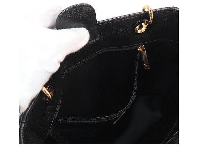 Borsa Tote Chanel Matelasse PST Chain Nero - vista 8