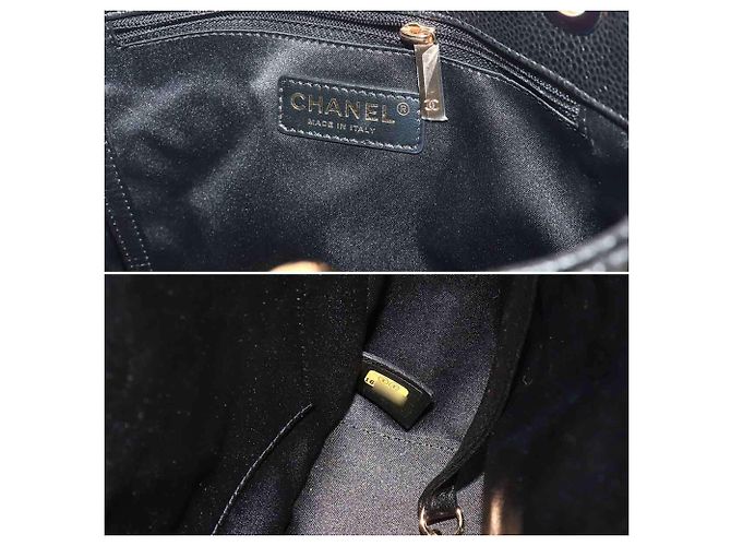 Borsa Tote Chanel Matelasse PST Chain Nero - vista 9