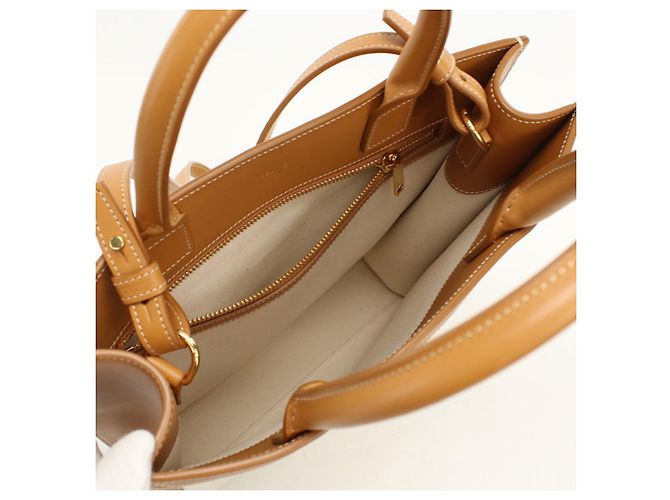 Céline CELINE Canvas Tote Bag in Weiß - Ansicht 3