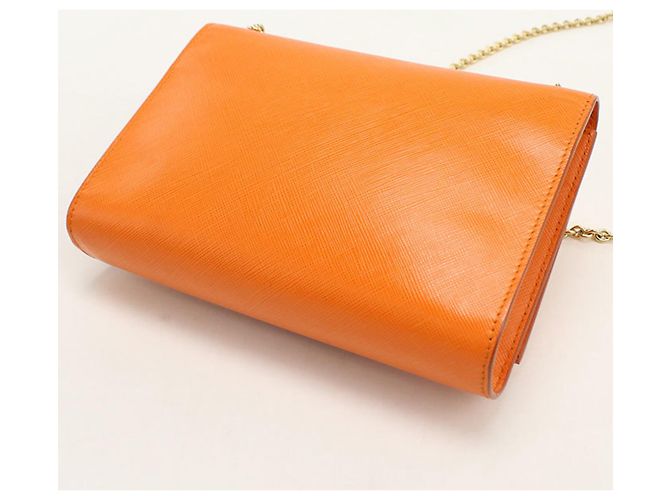 Borsa a tracolla arancione Salvatore Ferragamo - Ansicht 2