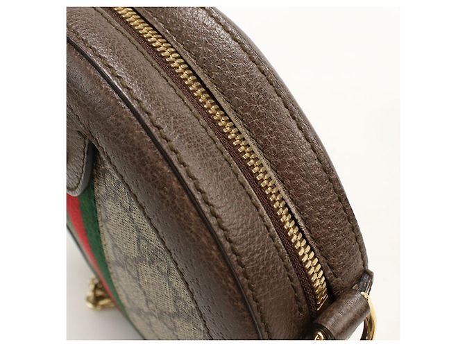 Borsa a Spalla con Catena Ophidia Gucci Beige - vista 6