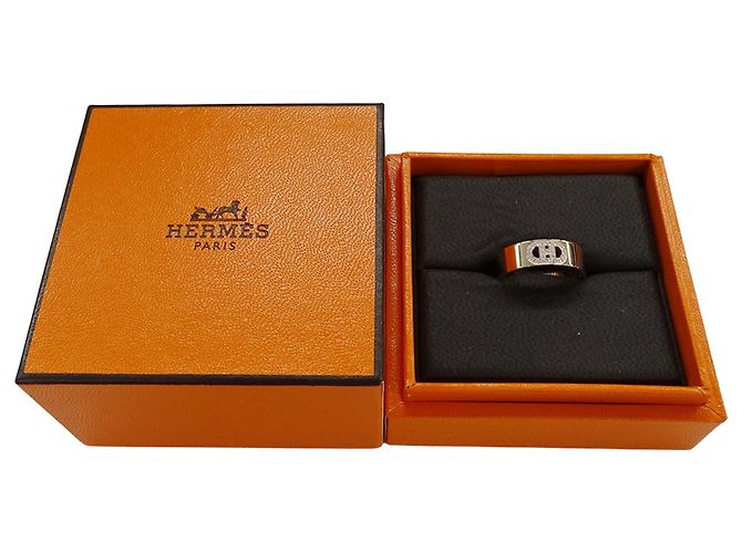 Hermès Hermes Ringband aus 18K Roségold Golden - Ansicht 10