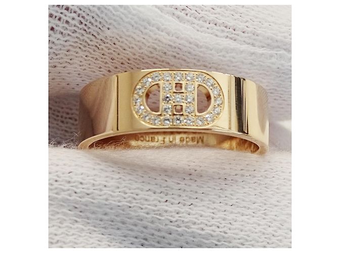 Hermès Hermes Ringband aus 18K Roségold Golden - Ansicht 6