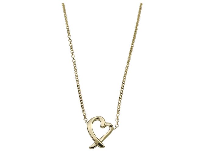 Collana Tiffany & Co. Paloma Picasso Loving Heart D'oro - vista 2