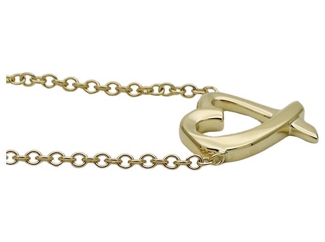 Collana Tiffany & Co. Paloma Picasso Loving Heart D'oro - vista 3