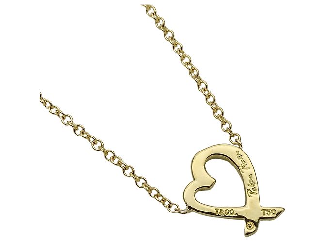 Collana Tiffany & Co. Paloma Picasso Loving Heart D'oro - vista 4