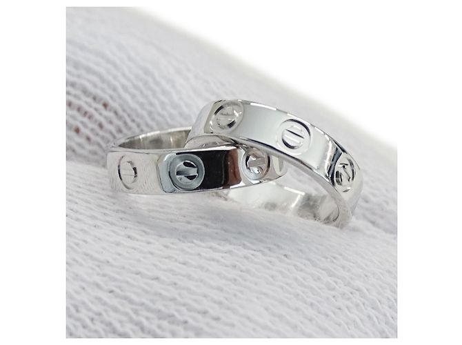 Colar Baby Love em ouro branco 18K Cartier Prata - vista 8