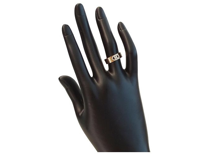 Hermès Hermes Pink Gold Band Ring Golden - Ansicht 8