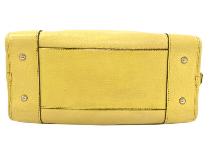 Borsa Loewe Amazona Giallo - vista 4