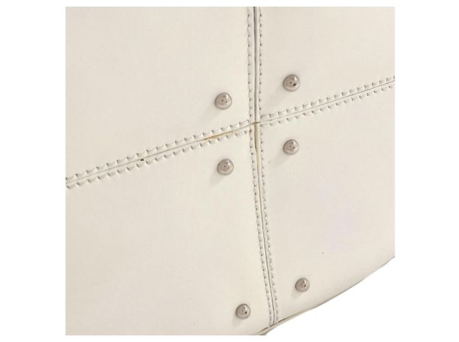 Borsa a 2 vie in pelle da donna Tod's Bianco - vista 11