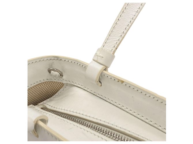 Borsa a 2 vie in pelle da donna Tod's Bianco - vista 14