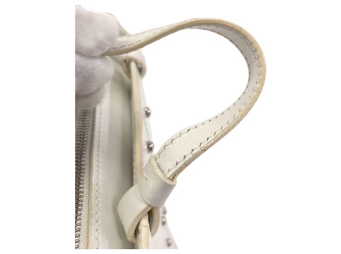 Borsa a 2 vie in pelle da donna Tod's Bianco - vista 18