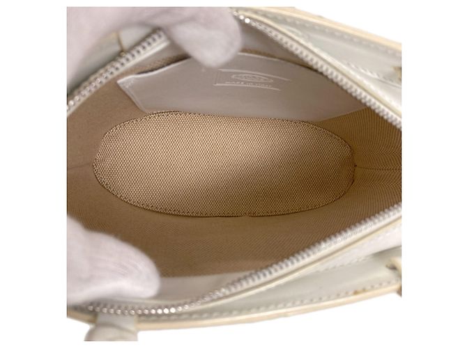 Borsa a 2 vie in pelle da donna Tod's Bianco - vista 5