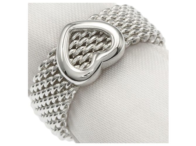 Anel Mesh Heart Tiffany & Co. - vista 2