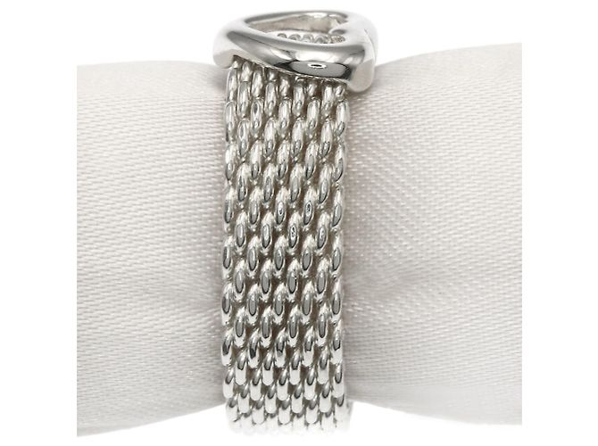 Anel Mesh Heart Tiffany & Co. - vista 3