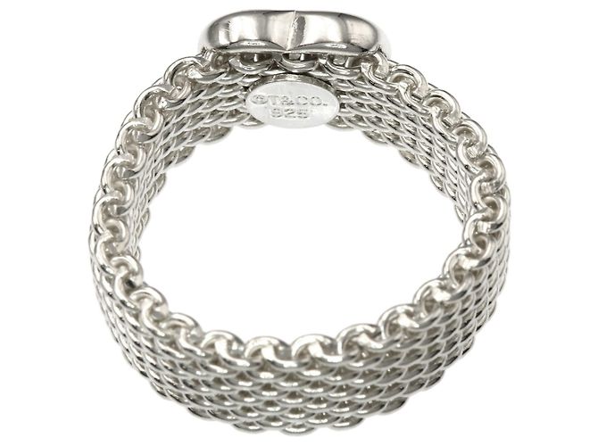 Anel Mesh Heart Tiffany & Co. - vista 4