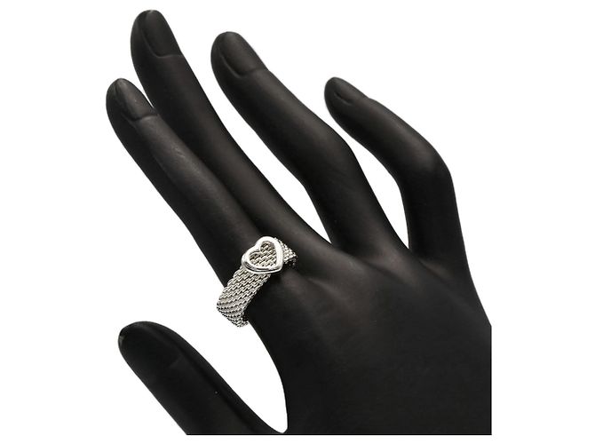 Anel Mesh Heart Tiffany & Co. - vista 6