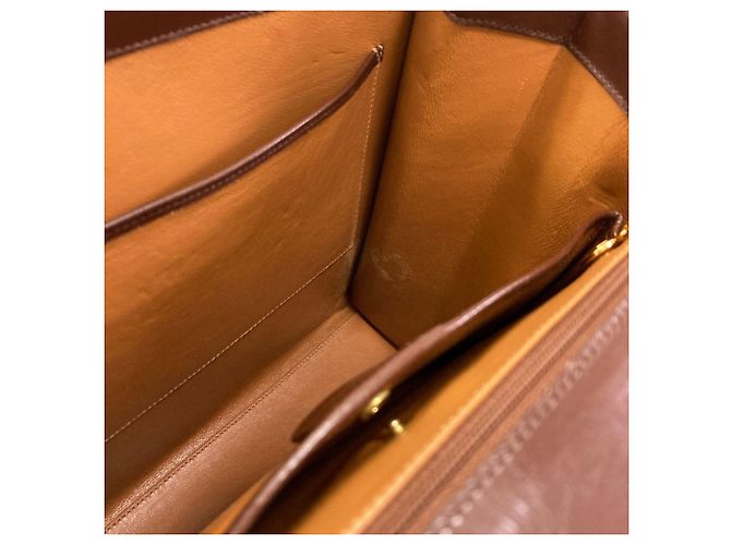 Borsa a 2 vie in pelle Gucci Marrone - vista 11