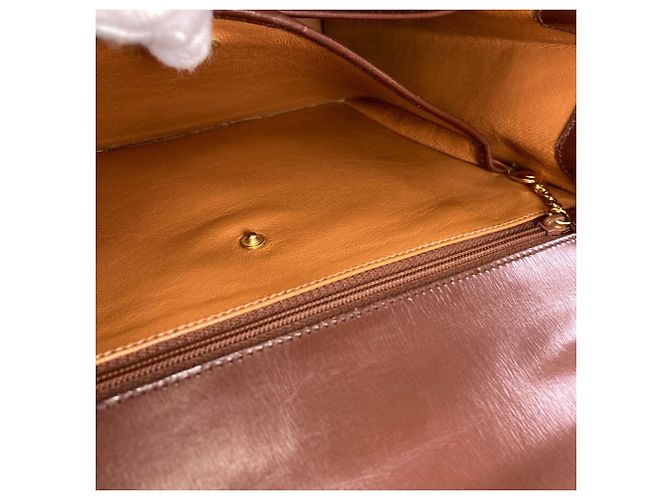 Borsa a 2 vie in pelle Gucci Marrone - vista 13