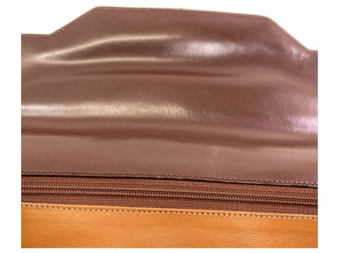 Borsa a 2 vie in pelle Gucci Marrone - vista 15