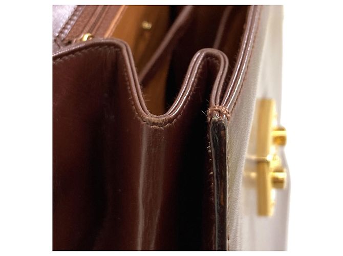 Borsa a 2 vie in pelle Gucci Marrone - vista 20