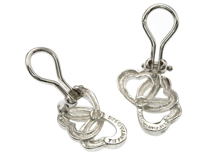Orecchini a clip Triple Heart Tiffany & Co. - vista 3