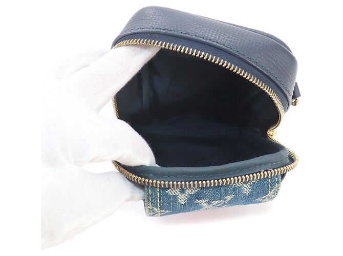 Borsa a Spalla Louis Vuitton LV Squared Blu navy - vista 6