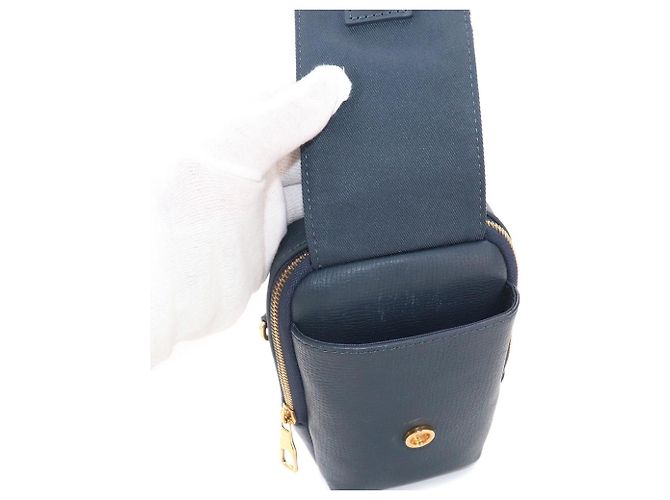 Borsa a Spalla Louis Vuitton LV Squared Blu navy - vista 7
