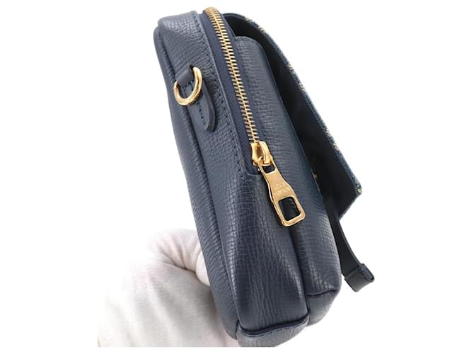 Borsa a Spalla Louis Vuitton LV Squared Blu navy - vista 9