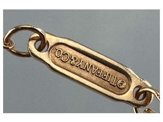Collana Tiffany & Co. T Smile Oro Rosa D'oro - vista 7