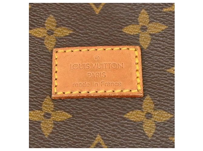 Louis Vuitton Saumur Monogram 30 Castaño - vista 4