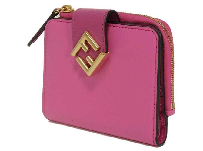 Fendi Bi-fold Wallet in Pink - Ansicht 2