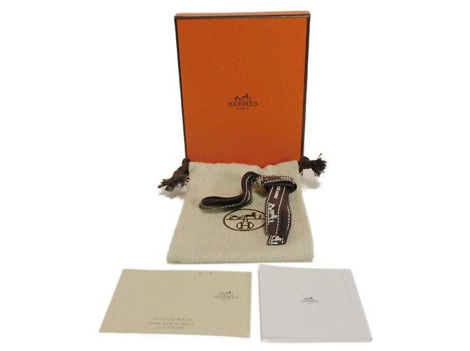 Hermès Hermes Epure Equestre PM Ohrringe Rot Bordeaux - Ansicht 13