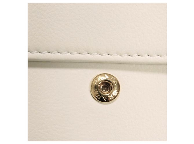 Prada Tri-fold Wallet White - view 7