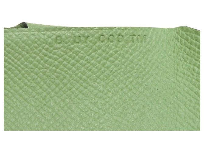 Hermès Monedero Calvi Duo Hermes Verde Verde claro - vista 10