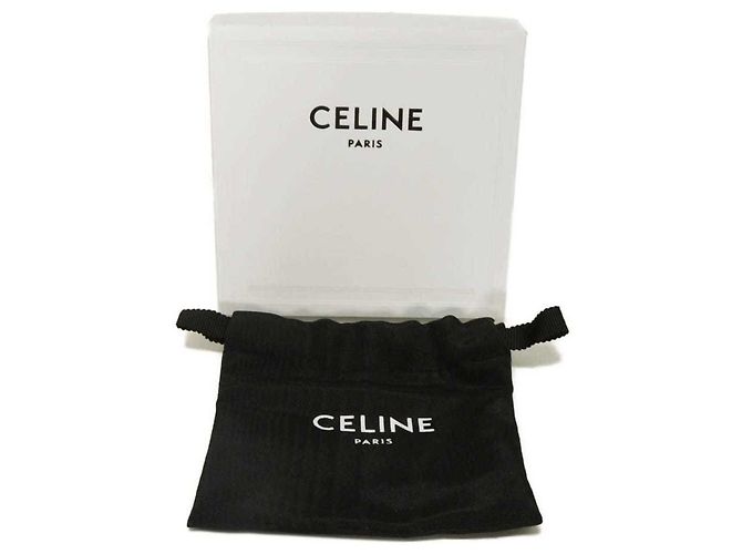 Céline Celine Triomphe Snap Haarklammer Silber - Ansicht 10