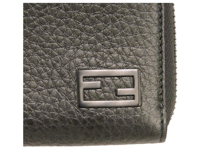 Fendi Münzbeutel Metallic Grau Metallisch - Ansicht 12