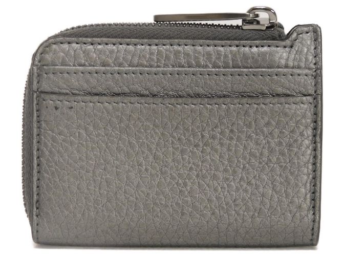 Fendi Münzbeutel Metallic Grau Metallisch - Ansicht 3