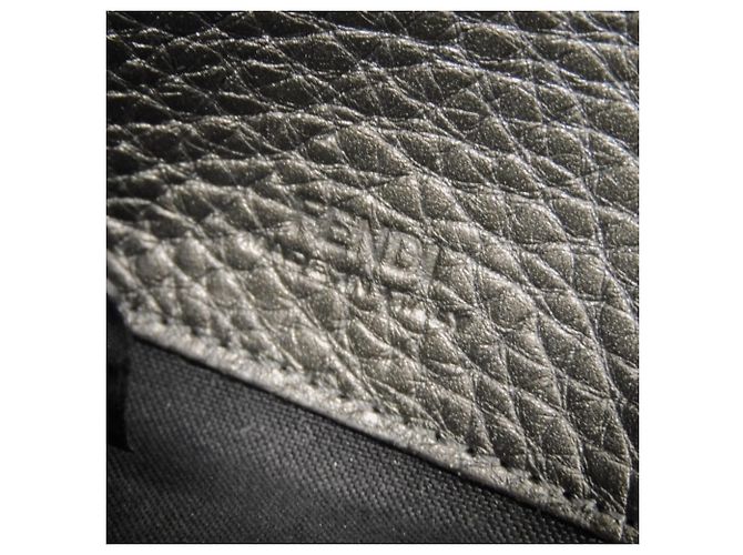 Fendi Münzbeutel Metallic Grau Metallisch - Ansicht 6