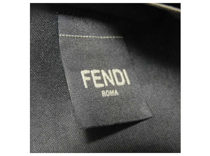Fendi Münzbeutel Metallic Grau Metallisch - Ansicht 7