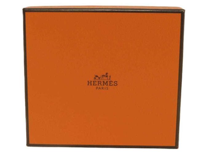 Monedero compacto Hermès Azap Mini Castaño Marrón claro - vista 12