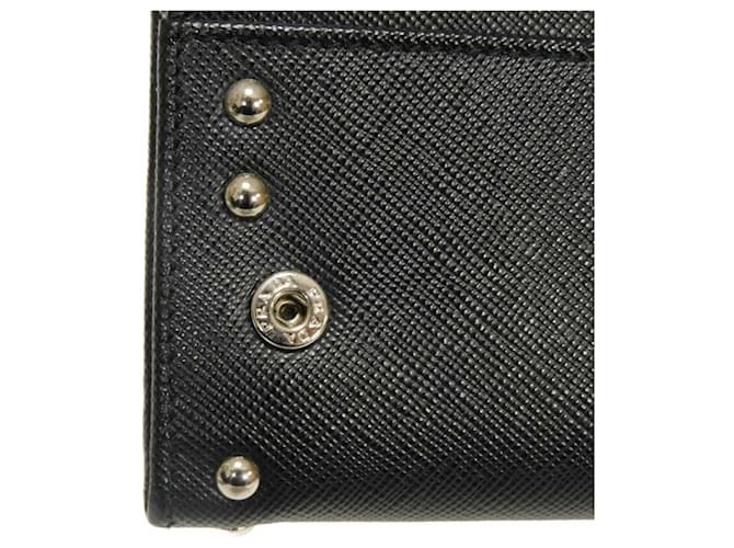 Prada Saffiano Long Wallet Schwarz - Ansicht 10